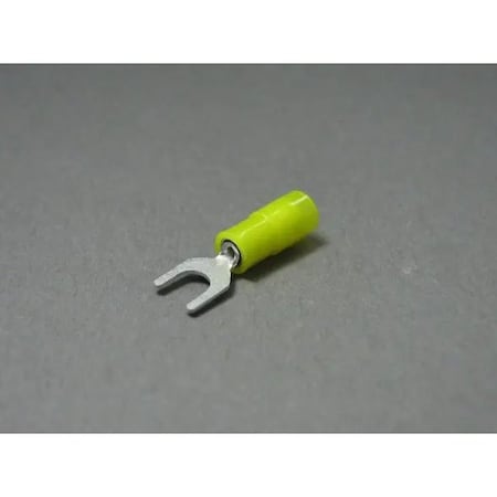 Nichifu Insulated Spade Terminals w/Extra Copper Sleeve 24-20 #2 .205W TMDN 0.3Y-2-YCL