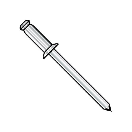 Zoro Select 1/8X.12-.18 Cntsk S/Stel Riv-Stel Man, 10000Pk SSCS43