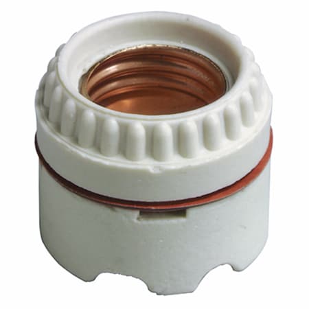 Leviton Porcelain Incandescent Medium Base Keyless Socket C01-09350-000