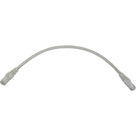 Eaton Tripp Lite Series Cat6a 10G Snagless Molded UTP Ethernet Cable RJ45 M/M, PoE, White, 1 ft. 0.3m N261-001-WH