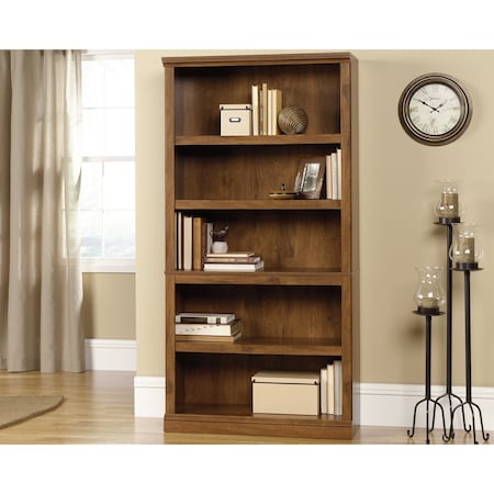 Sauder 5-Shelf Split Bookcase Ooa 410367
