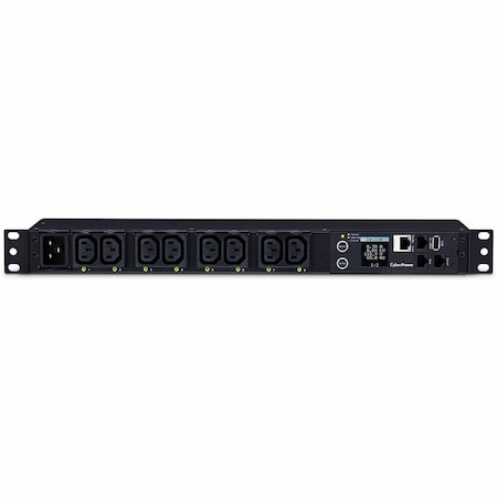Cyberpower PwrDstrbUnt, IEC-320C20, 10'Crd, Blk, 8Outlt PDU81005