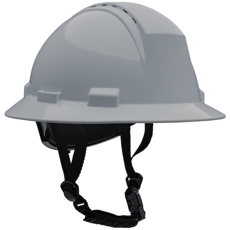 Pip Hard Hat, Full Brim, Kilimanjaro, Gray 280-HP642RVM-CH-09