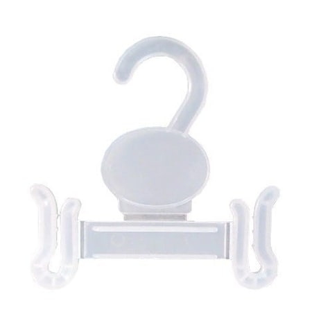 Nahanco 3 7/8in Natural Plastic Sandal Hanger, 500PK JLP156