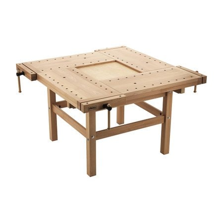 Sjoberg School-4 Beech Tops w/ Wood Trestle SJO-35015