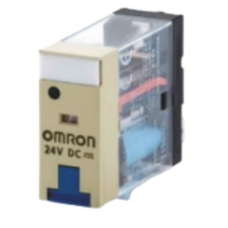 Omron General Purpose Relay, Square, 7.5 mA, 8.6 mA, 5 Pins, Plug-in G2R-1-SNI AC120(S)