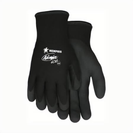 Mcr Safety Dipped Insulated General Purpose Gloves, Coated, Standard Finger Style, 2XL, Palm N9690XXL