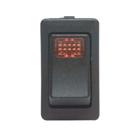 Ecco Rocker Switch, Illuminated, 12Vdc, Spst A9901