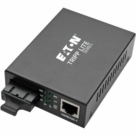 Eaton Eaton Media Converter, Ethernet to Multimode Fiber SC, 10/100/1000 Mbps N785-INT-SC-MM
