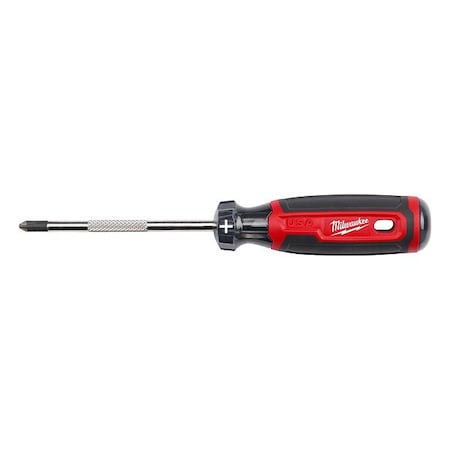 Milwaukee Tool Cushion Grip Screwdriver, Box, 3 1/2"L MT200-2M