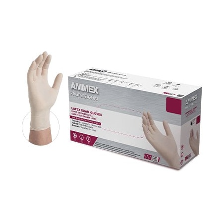 Ammex Nitrile, 100 PK, Ivory GPPFT48100