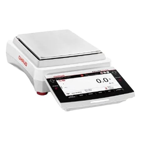 Ohaus Lab Scale, 10200 g Cap., TFT Touchscreen EXP10201