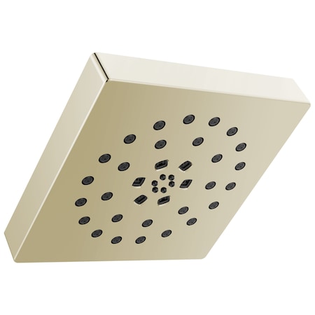 Delta Universal Showering Components H2Okinetic 4-Setting Shower Head with UltraSoak 52484-PN-PR