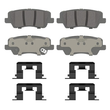 Wagner Brake OEX Rear Disc Brake Pad Set Premium Ceramic,  OEX1659