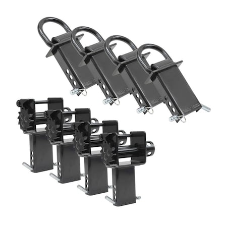 Mytee Products Trailer Stake Pocket D-Ring Flatbed With Winch Flatbed SPDR-WINCH-KIT