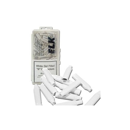 Elk Products Yellow Jackets, B-Connectors 22-26ga for Wire Splices Silicone Gel Filled, 250 Connectors 9022