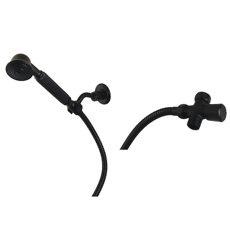 Kingston Brass Hand Shower Kit, Matte Black KX1070BD