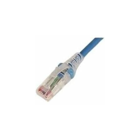 Siemon CBL ASSY MOD 26-4PR STRANDED, CAT6 T568A/B 7FT MC6, WHITE W/CLEAR BOOT MC6-07-02