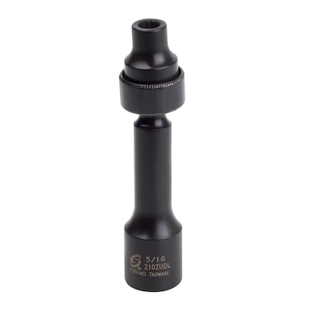 Sunex 1/2 in Drive 5/16 in 12 Pt Driveline Socket 210ZUDL