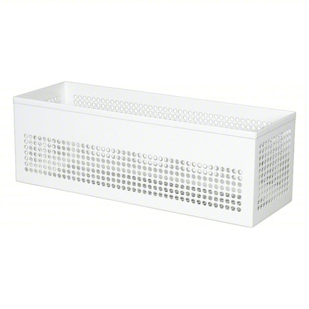 Diamond Storage Solutions Wall mount perforated steel basket DVS-18-6-6-WM