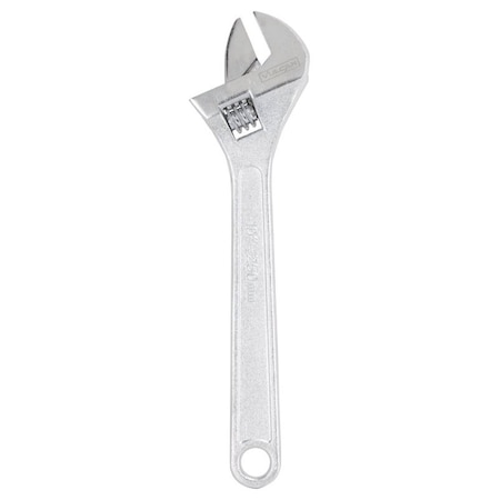Vulcan Adjustable Wrench, 10 in OAL, Steel, Chrome WC917-07