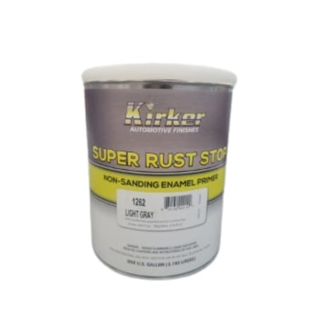 Kirker Automotive Refinishes Super Rust Stop, 1 Gal Can, Light Gray 1262