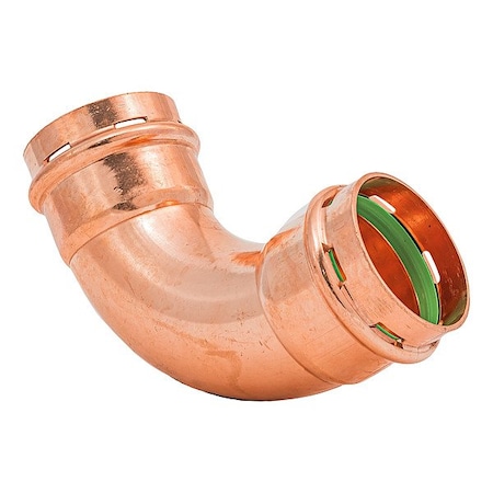 Quickfitting Surepress Elbow, Copper, Press-fit2", Press-fit2" SPWE66R