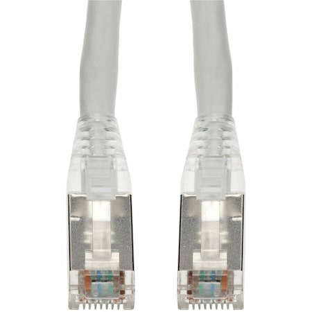 Add-On 15FT WHITE CAT 6 SHIELDED PVC ETHERNET CABLE SNAGLESS EASY CLEAR BOOT RJ-45 M/M ADD-15FCAT6S-WE