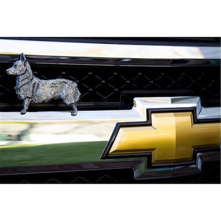 Araba Vector Corgi Antique Pewter Ornament, 3.5 x 4.75 in. AR613880