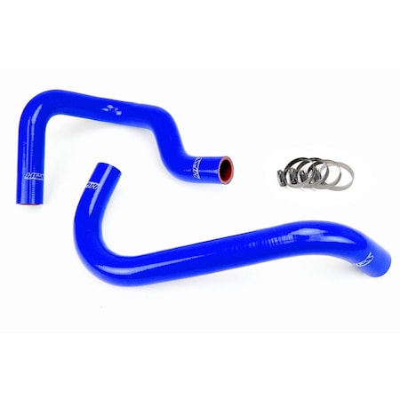 Hps Performance High Temp Reinforced Silicone Radiator Coolant Hose Kit, Blue, 57-1746R-BLUE