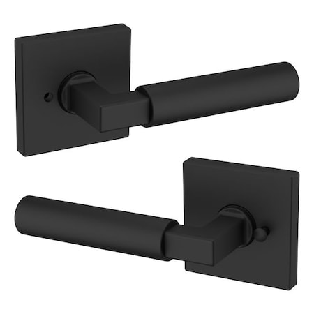 Baldwin Baldwin Preconfigured L029 Lever with R017 Rose Privacy Lock with 2-3/8in Backset and Full Lip L029190PRIV