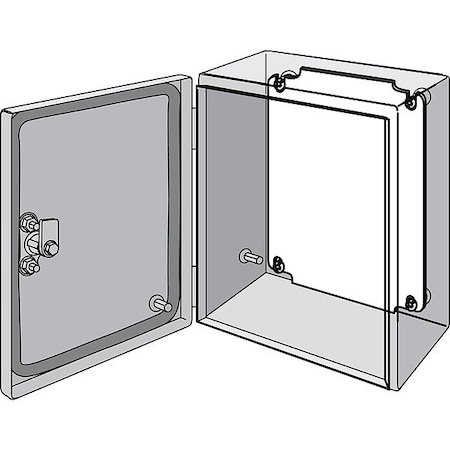 Nvent Hoffman Interior Panel, 12 Gangs, Steel LP3530