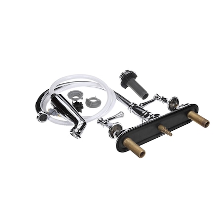 Delta CASSIDY FAUCET W/ SPRAY TWO HANDLE D2497LF