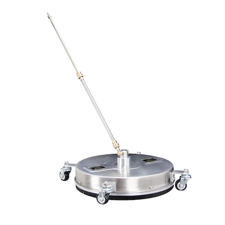 Sun Joe Universal 16.5-In., 4-Wheel Pressure Washer Surface Cleaner, Stainless Steel SPX-SC17