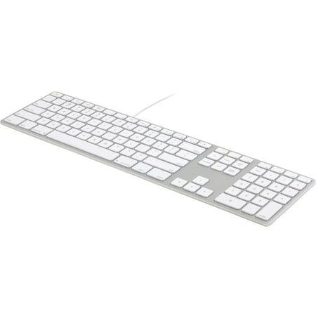 Ergoguys MATIAS WIRED ALUMINUM KEYBOARD W/ NUMERIC KEYPAD FOR MAC SILVER FK318S