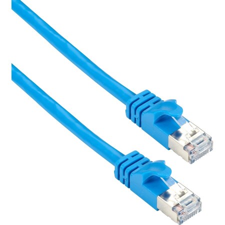 Black Box 10Ft Bl Cat6A 500-Mhz Stranded Ethernet Cable F/Utp Pvc Snagless CAT6APCS-010-BL