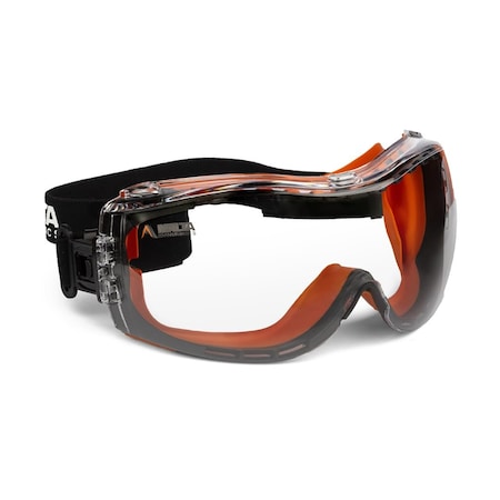 Malta Dynamics Apex Safety Goggles-1 Pack ANSI Z87 Fog Resistant Safety Goggles, (Clear) SG1300