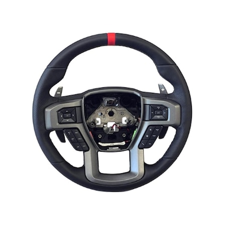 Ford 3600F15RRD Performance Raptor Steering Wheel Kit with Red Sightline for 20162017 F150 F28-3600F15RRD