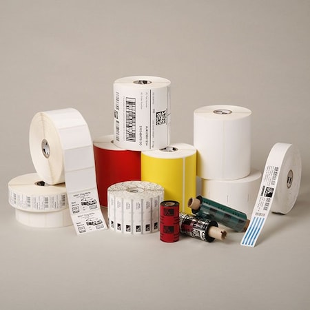 Zebra Zebra Direct Thermal Label, Paper, 2" x 1.25", 8000D Lab, 0.75" Core, 330 labels/Roll, 12PK 10015772