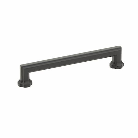 Schaub 6in Center to Center Empire Cabinet Pull Matte Black Finish 885-MB