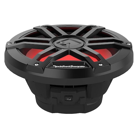Lightluz 10 in. 300W Color Optix Marine Subwoofer, Black LI3821926
