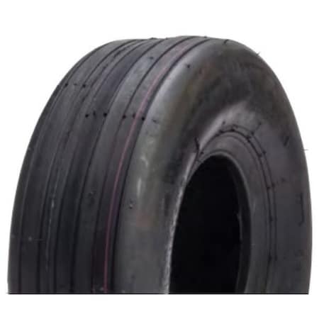 Oregon 11x4.00-5 Lawn Mower Tire, 4 Ply, Rib 58-400