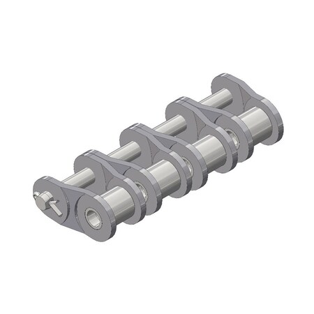 Senqcia Inspire Series SBR 50-4OL Quad Strand Cottd Off Link, 50-4 chain, 5/8 P, 2.98 OAW, .2 Pin S-50-4OL