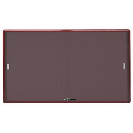 Aarco Burgundy/Burgundy, 36''Hx60''W RSB3660BU