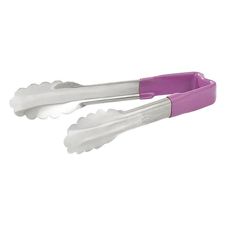 Vollrath Utility Tong, Purple, 6 in. Overall L 4780680
