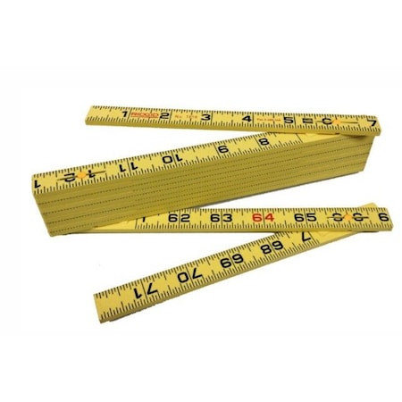 Cementex 6' Folding Measure Stick:1000V CP6FFR
