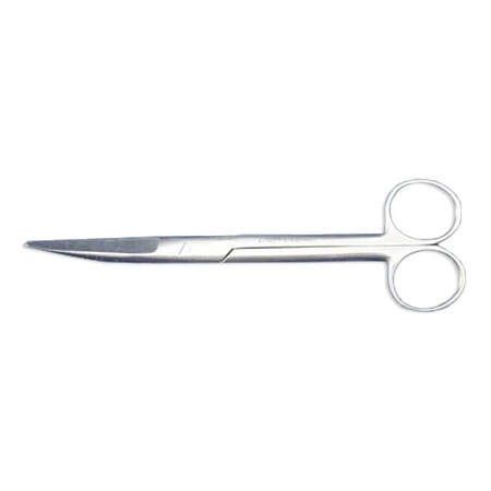 Jorgensen Laboratories 6 3/4", Serrated Mayo Scissors, Curved J0077BC