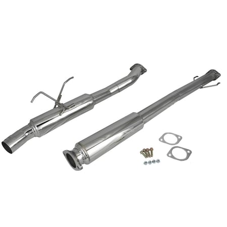 Injen 3 in. Polished Stainless Steel Full Catback Exhaust System for 2011/2014 Nissan Juke SES1900P
