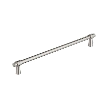 Amerock Destine 12-5/8 inch 320mm Center-to-Center Satin Nickel Cabinet Pull BP36903G10