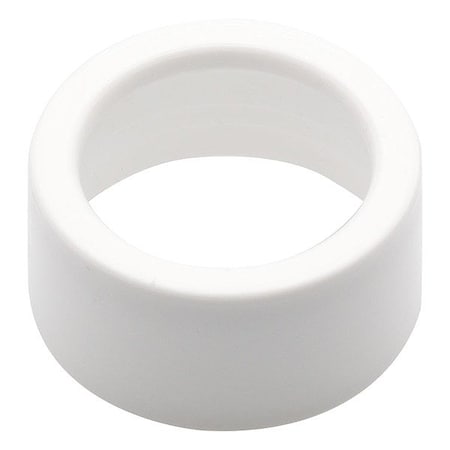 Bridgeport Insulating Bushing 1 in, Bushing, Plastic, Unfinished, White TWB-53